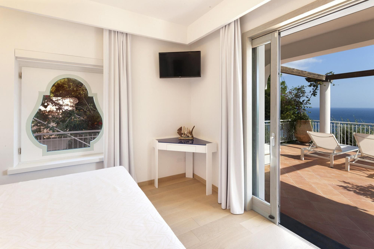 Bedroom 3, Villa Giove in Nerano, Napoli