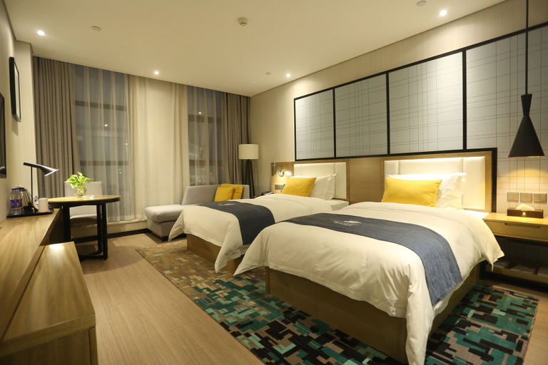 Bedroom 2, ECHARM Hotel Zhengzhou High Tech Zone, Zhengzhou