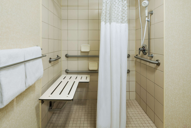 Bathroom 4, Hampton Inn Charlotte - University Place, Mecklenburg