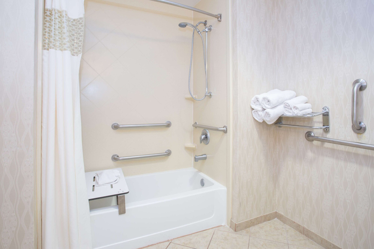 Bathroom 4, Hampton Inn Santa Rosa, Guadalupe