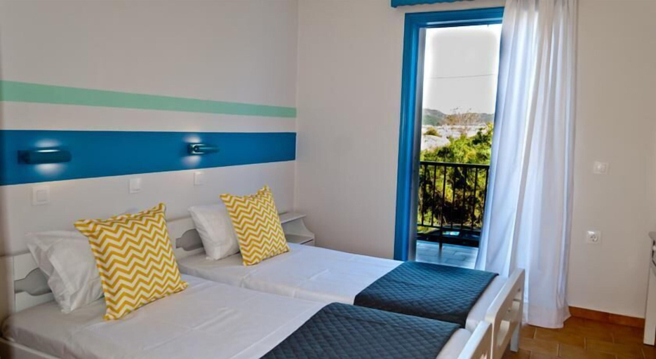 Bedroom 2, Sea Sight Studios, Ionian Islands