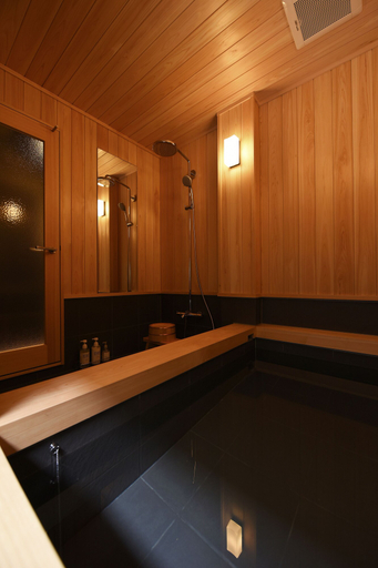 Bathroom 3, Kuraya Omiya-Shimabara, Kyoto