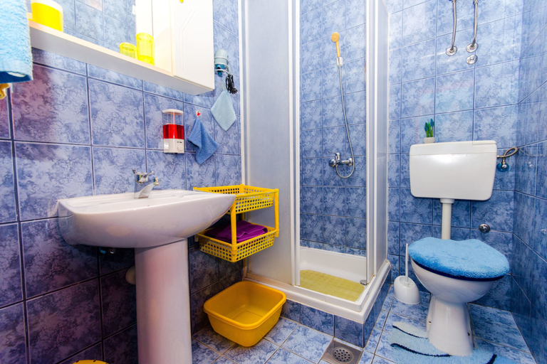 Bathroom, Apartment Slavka, Korčula