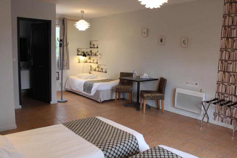 Bedroom 4, Hôtel-Gîte La Peyrade, Lot
