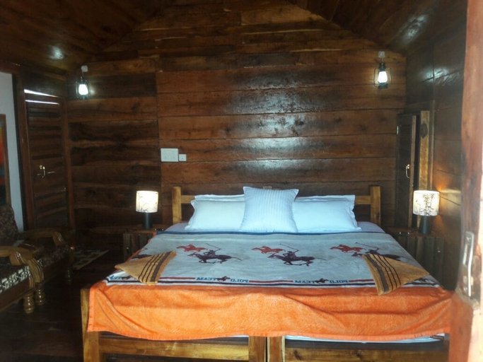 Bedroom, Blue Lagoon Sea Front cottages, South Goa