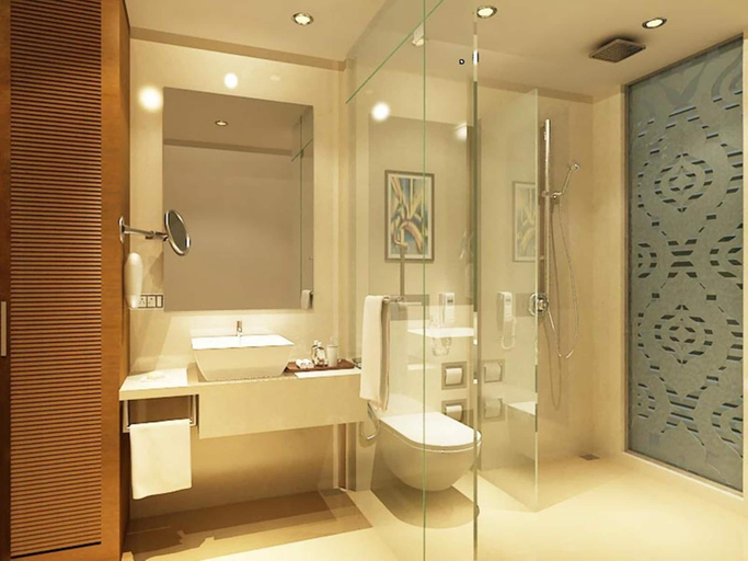 Bathroom 4, The Sahil Hotel, Mumbai City