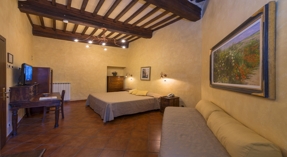 Bedroom 3, Hotel Italia, Arezzo