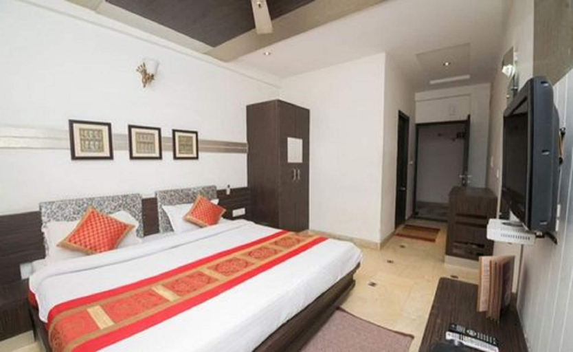 Bedroom 1, Hotel Panna Paradise, Agra