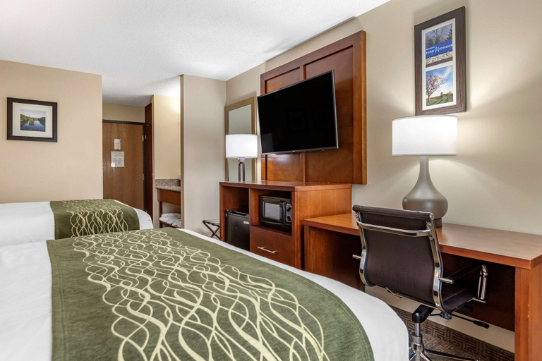 Bedroom 3, Comfort Inn & Suites Diamondale – Lansing, Eaton