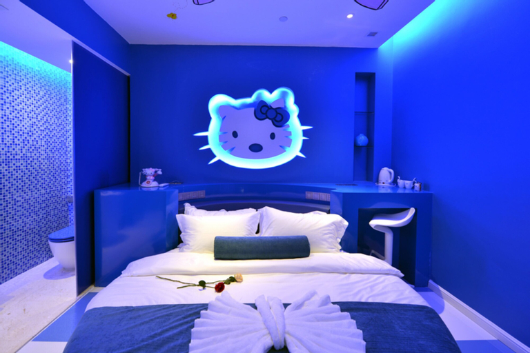 Bedroom 3, Xiamen Aizhu Lover Hotel - Jimei Branch, Xiamen