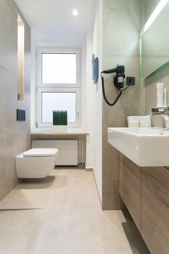 Bathroom 2, Aparthotel by dasPaul, Nürnberg