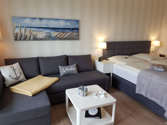 Bedroom 2, Hotel Strandhalle, Schleswig-Flensburg