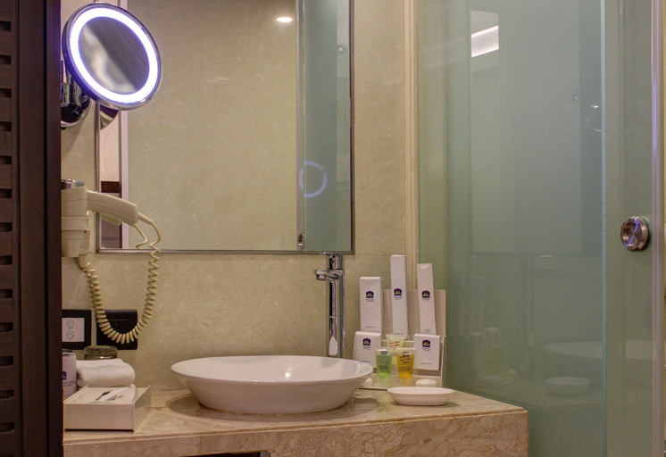 Bathroom 4, The Sahil Hotel, Mumbai City