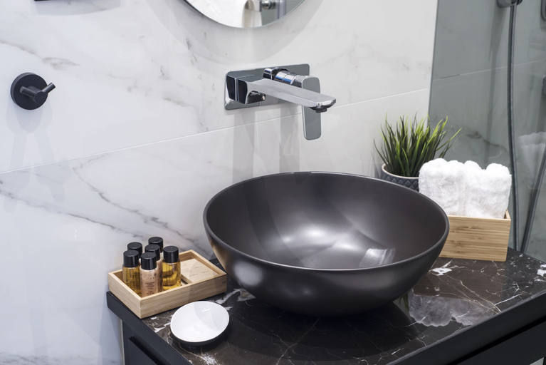 Bathroom 5, The Location Hotel, Belgrade