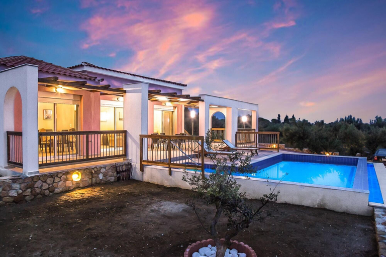 Exterior & Views 2, Vatsa Beach Villa Large Private Pool Walk to Beach Sea Views A C Wifi - 3021, Ionian Islands