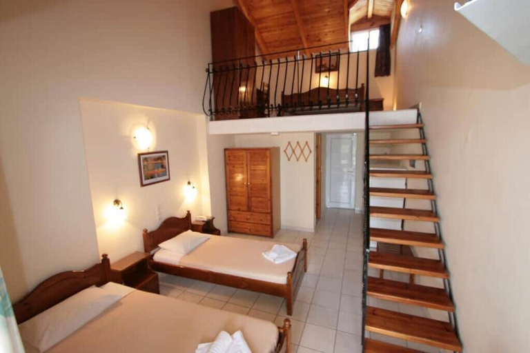 Bedroom 4, Village Inn Studios & Family Apartments, Ionian Islands