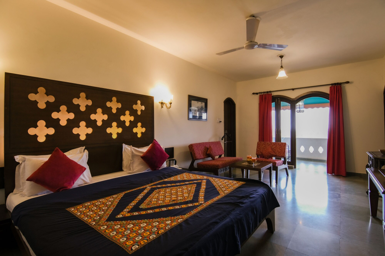 Bedroom 4, Heritage Khirasara Palace, Rajkot