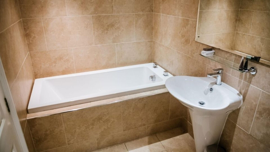 Bathroom 3, Bartle Hall Country Hotel, Lancashire