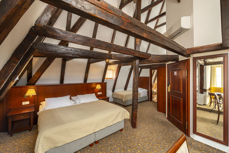 Bedroom 2, Hotel Černý Slon, Praha 1