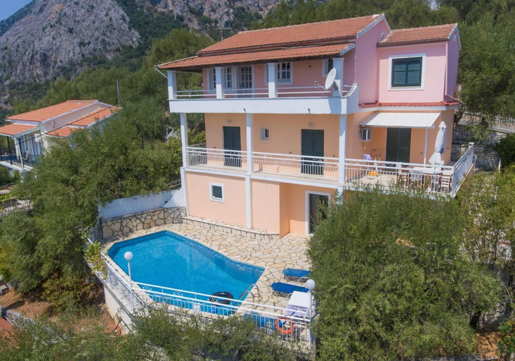 Exterior & Views 2, Villa Amalia Large Private Pool Walk to Beach Sea Views A C Wifi - 2120, Ionian Islands