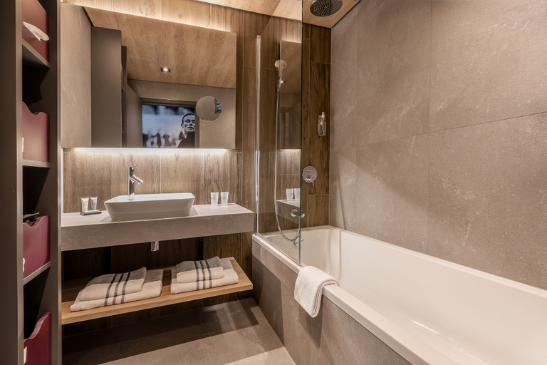 Bathroom 5, Alpina Eclectic Hotel, Haute-Savoie