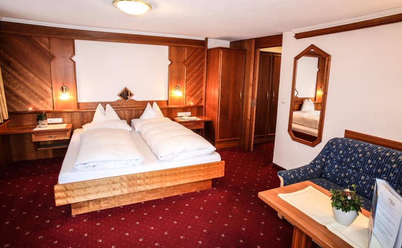 Bedroom 2, Hotel Post Kappl, Landeck