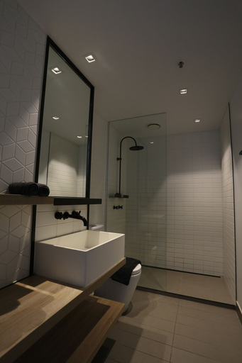 Bathroom 4, ReadySet Apartments at Stadium, Melbourne