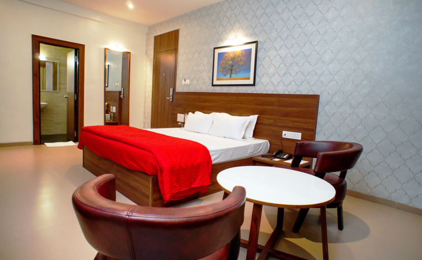 Bedroom 2, Mastiff Hotel Chinchwad by OTHPL, Pune