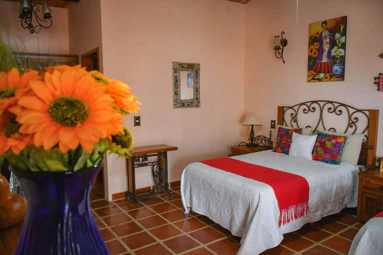 Bedroom 2, Hotel Hacienda San Isidro, Tala