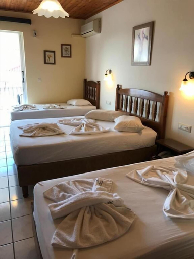 Bedroom 4, Village Inn Studios & Family Apartments, Ionian Islands