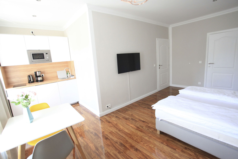 Bedroom 3, Zollikof Aparts - Sauna & Studioapartments, Leipzig