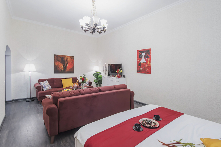 Bedroom 3, GM Apartment Bryusov Pereulok, Central