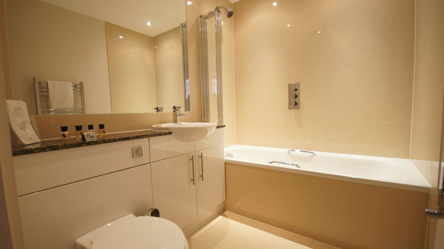 Bathroom 4, Lodge Drive Apartments, London