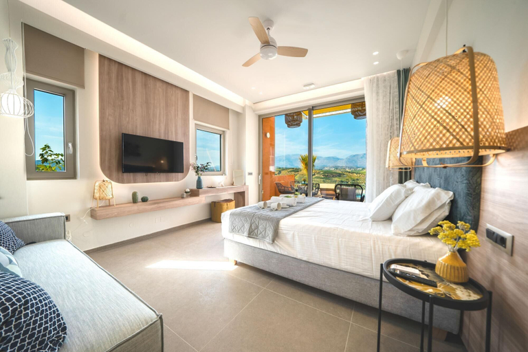 Bedroom 2, Oleas Suite Moon Private Pool, Crete