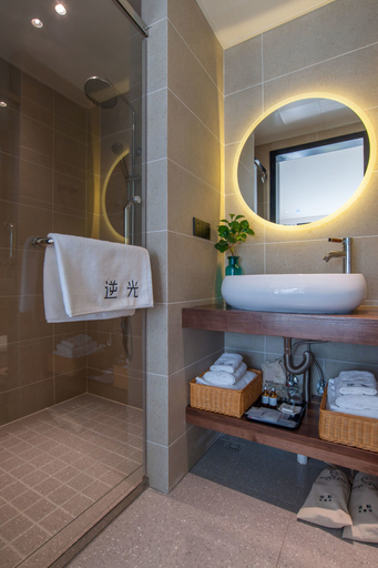 Bathroom 4, Hangzhou Backlighting Inn, Hangzhou
