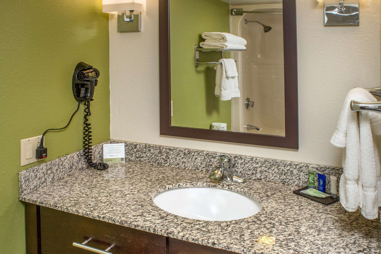 Bathroom 4, Sleep Inn Charleston North, Kanawha