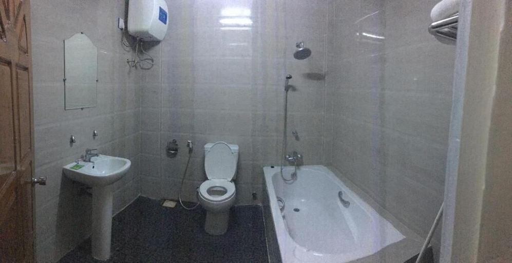 Bathroom 3, Royal White Elephant Hotel, Yangon