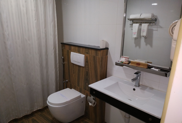 Bathroom 4, KGA Elite Continental Hotels, Pathanamthitta