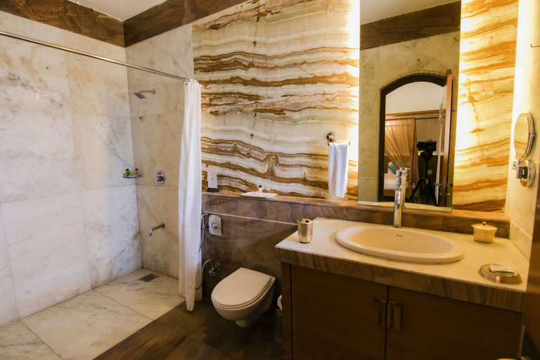 Bathroom 5, Heritage Khirasara Palace, Rajkot