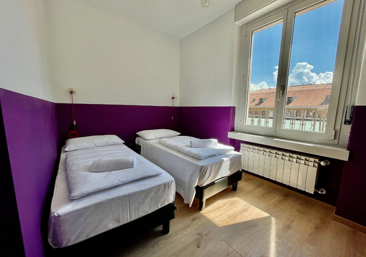 Bedroom 4, Hotello Hostel, Trieste