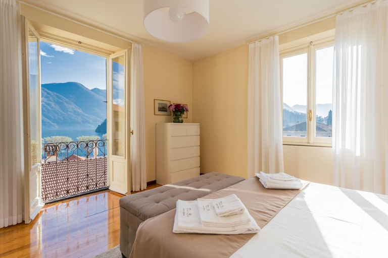 Bedroom 3, Villa Ida in Lenno With 3 Bedrooms and 2 5 Bathrooms, Como