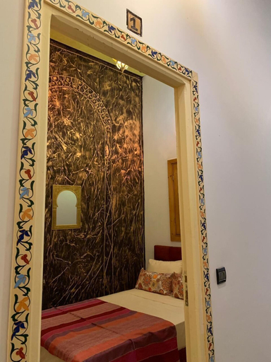 Bedroom 2, Riad Najiba, Rabat