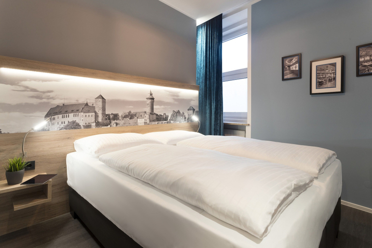 Bedroom 3, dasPaul Hotel, Nürnberg