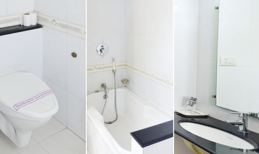 Bathroom 4, Treebo Paradise, Ahmadabad