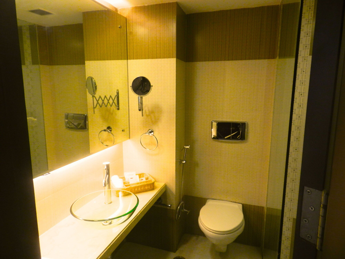 Bathroom 4, Tavisha Hotel, Delhi