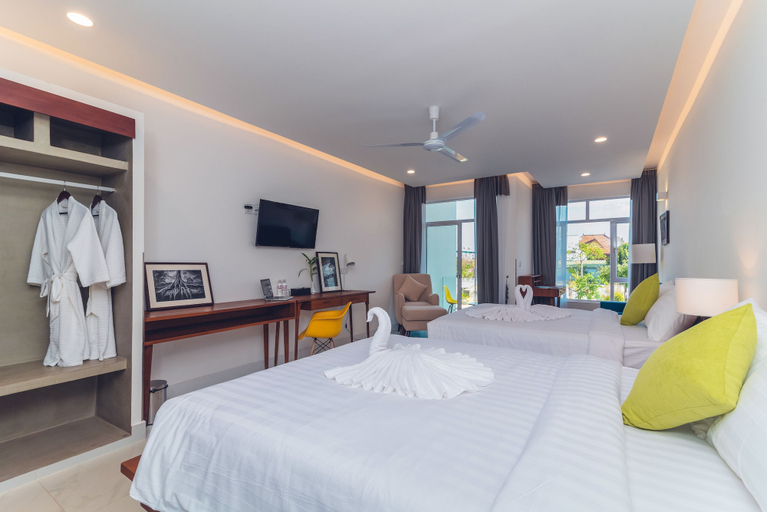 Bedroom 2, Molito Blanc Postel, Siem Reap