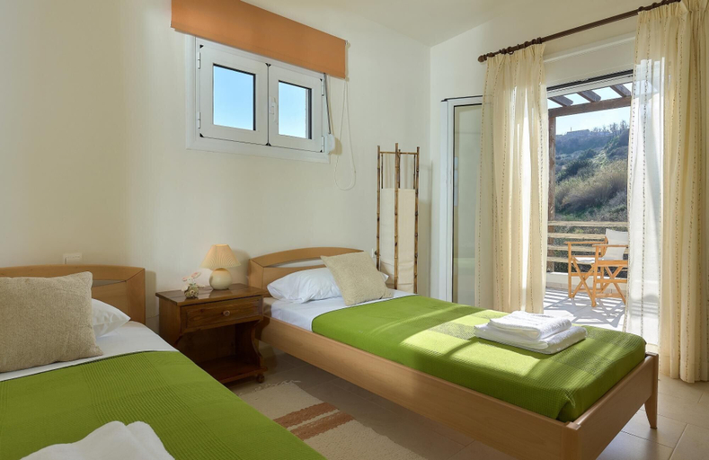 Bedroom 5, Villa With Private Pool and Amazing View RU, Crete