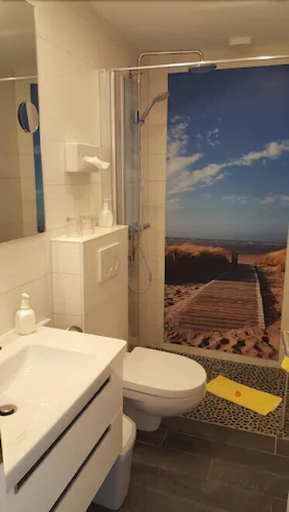 Bathroom 5, Hotel Strandhalle, Schleswig-Flensburg