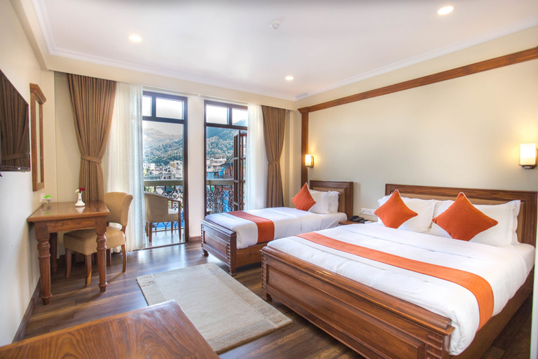 Bedroom 2, Hotel Portland, Gandaki