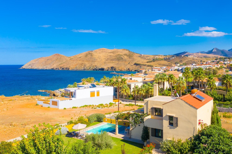 Exterior & Views 2, Villa Almira Large Private Pool Walk to Beach Sea Views A C Wifi Car Not Required - 2080, Crete